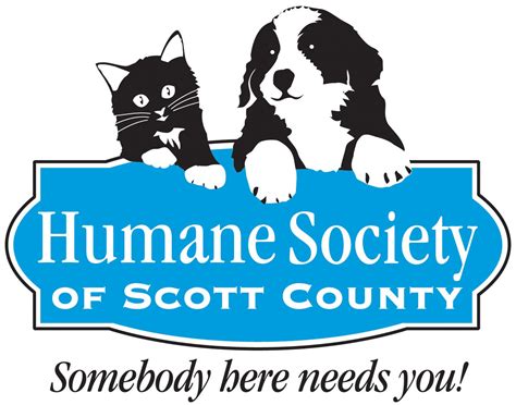 Scott county humane society - The Humane Society of Scott County is a non-profit organization that provides shelter, adoption services, and support resources for animals in need in Davenport, Bettendorf, and other cities in Scott County, Iowa. As an open admission animal shelter, they accept all animals regardless of age, breed, or medical condition. 
